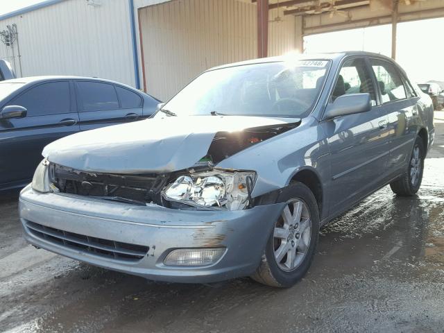 4T1BF28B4YU083456 - 2000 TOYOTA AVALON XL BLUE photo 2