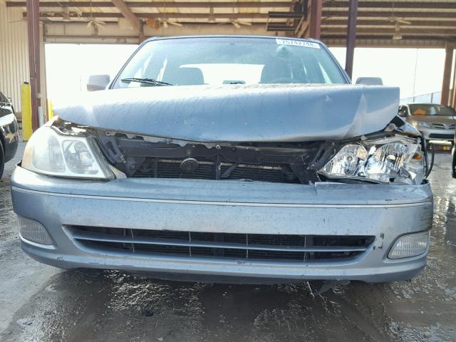 4T1BF28B4YU083456 - 2000 TOYOTA AVALON XL BLUE photo 9