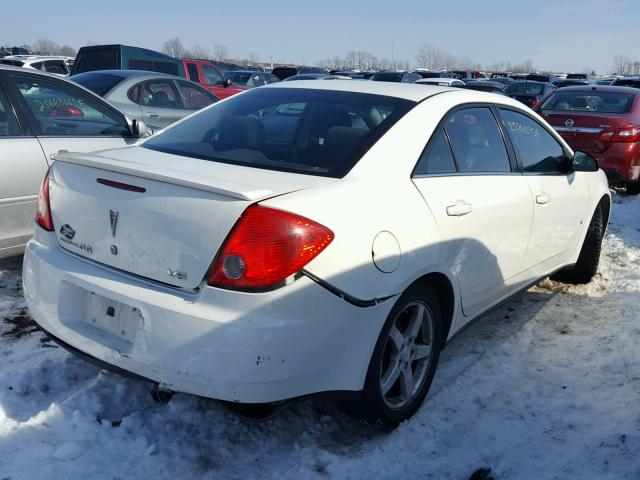 1G2ZG57N584147117 - 2008 PONTIAC G6 BASE WHITE photo 4