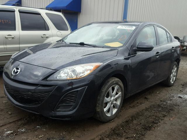 JM1BL1SF2A1336719 - 2010 MAZDA 3 I BLACK photo 2