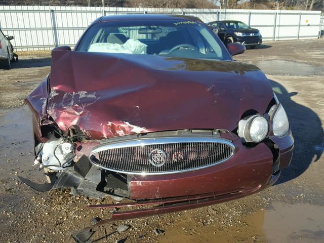 2G4WC552X71114672 - 2007 BUICK LACROSSE C MAROON photo 7