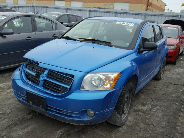 1B3HB48B98D509360 - 2008 DODGE CALIBER SX BLUE photo 2