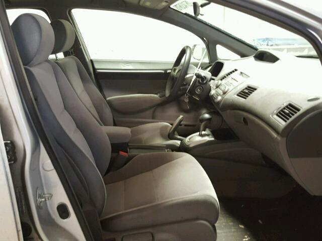 1HGFA16896L036742 - 2006 HONDA CIVIC EX ვერცხლისფერი ფოტო 5