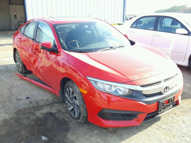 2HGFC2F79HH577233 - 2017 HONDA CIVIC EX წითელი ფოტო 1