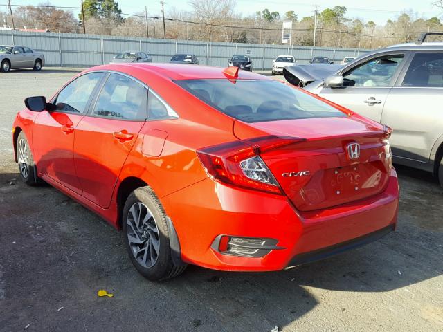 2HGFC2F79HH577233 - 2017 HONDA CIVIC EX წითელი ფოტო 3