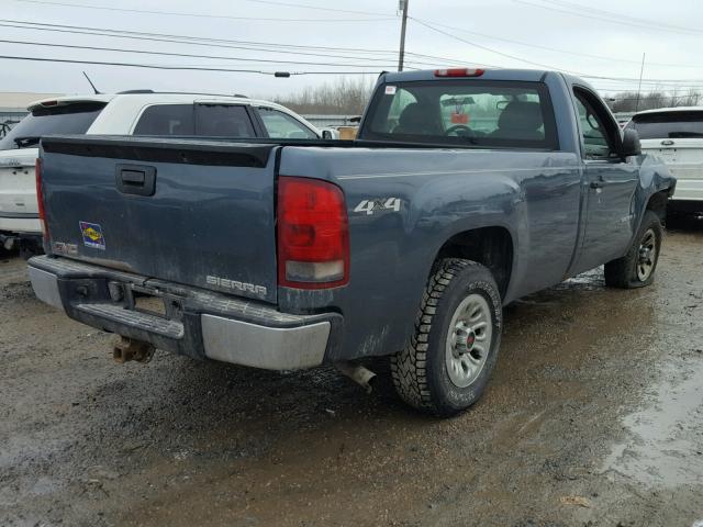 1GTEK14J78E118246 - 2008 GMC SIERRA K15 BLUE photo 4