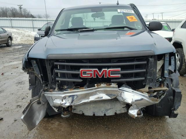 1GTEK14J78E118246 - 2008 GMC SIERRA K15 BLUE photo 7