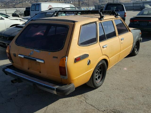 TE38088712 - 1977 TOYOTA COROLLA ORANGE photo 4