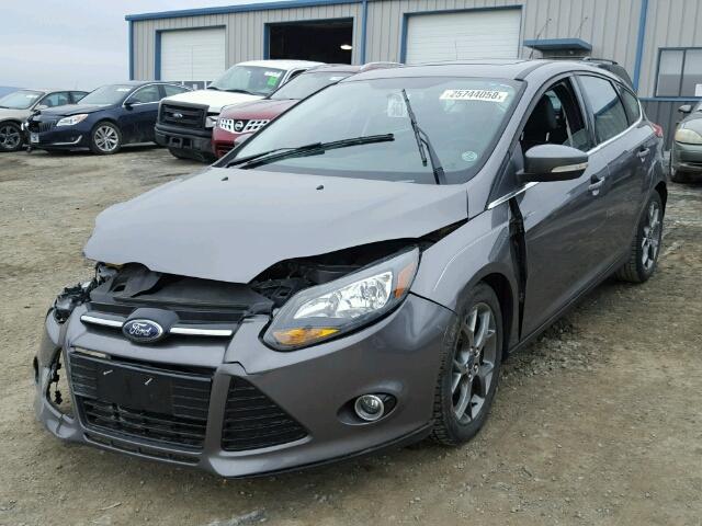 1FADP3N22EL269850 - 2014 FORD FOCUS TITA GRAY photo 2