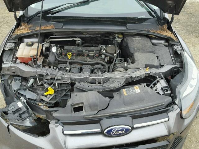 1FADP3N22EL269850 - 2014 FORD FOCUS TITA GRAY photo 7