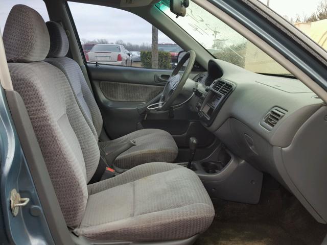 2HGEJ6616YH566730 - 2000 HONDA CIVIC BASE 灰色 照片 5