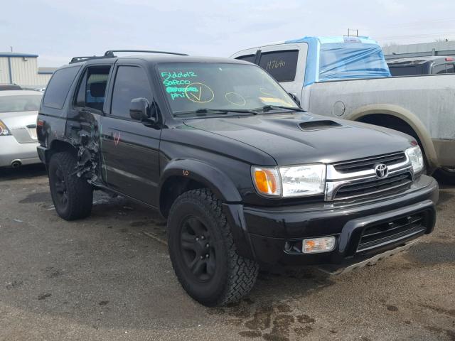 JT3GN86R020259065 - 2002 TOYOTA 4RUNNER SR BLACK photo 1