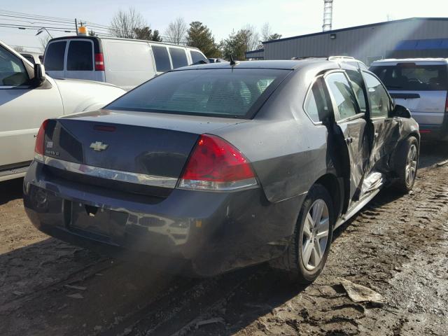 2G1WA5EN9A1224911 - 2010 CHEVROLET IMPALA LS GRAY photo 4