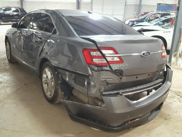 1FAHP2E85EG168553 - 2014 FORD TAURUS SEL GRAY photo 3