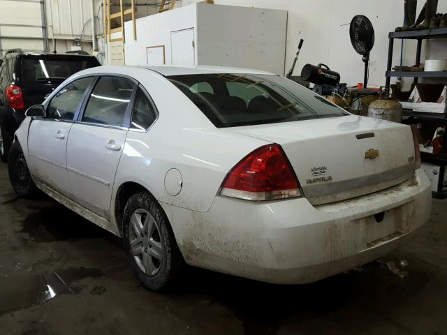 2G1WF5EK6B1320455 - 2011 CHEVROLET IMPALA LS WHITE photo 3