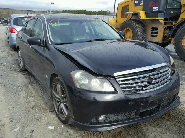 JNKBY01E87M403351 - 2007 INFINITI M45 BASE BLACK photo 1