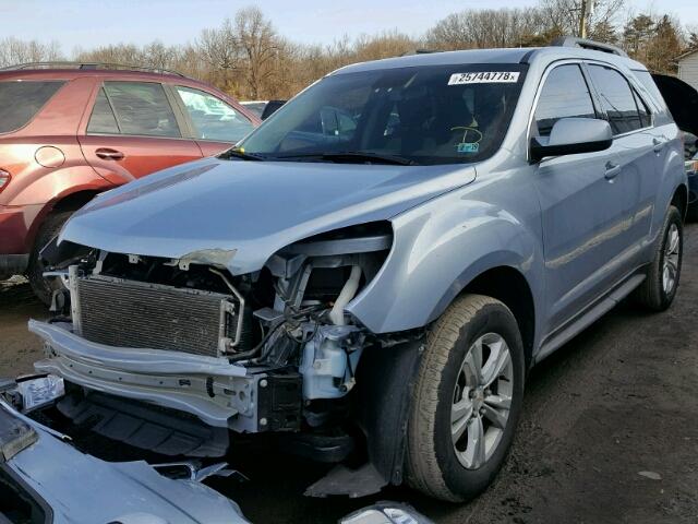 2GNALBEK5F6194467 - 2015 CHEVROLET EQUINOX LT BLUE photo 2