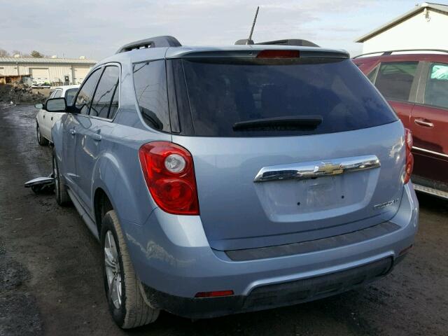 2GNALBEK5F6194467 - 2015 CHEVROLET EQUINOX LT BLUE photo 3