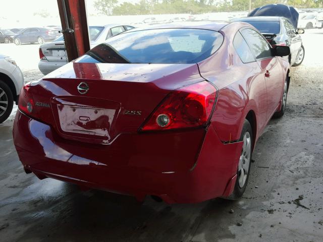 1N4AL24E68C268015 - 2008 NISSAN ALTIMA 2.5 RED photo 4