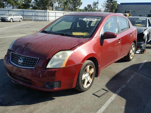 3N1AB61E27L718841 - 2007 NISSAN SENTRA 2.0 RED photo 2