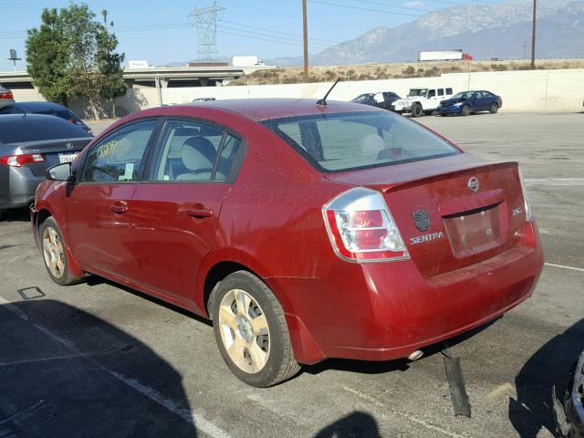 3N1AB61E27L718841 - 2007 NISSAN SENTRA 2.0 RED photo 3