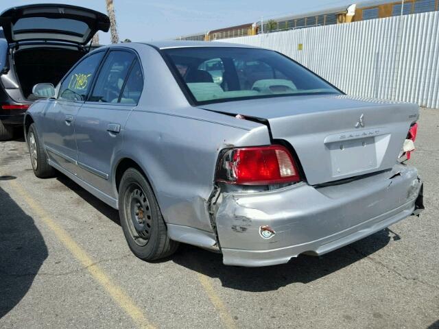 4A3AA46G13E075873 - 2003 MITSUBISHI GALANT ES/ SILVER photo 3