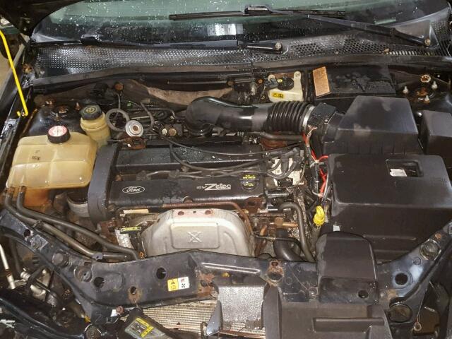 1FAFP38373W190098 - 2003 FORD FOCUS ZTS BLACK photo 7