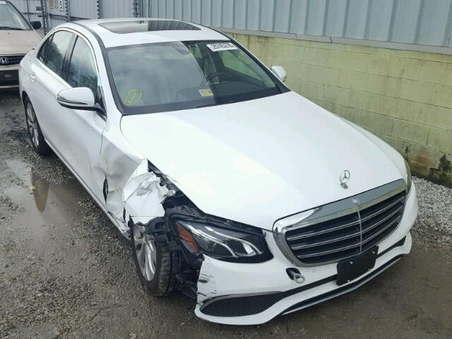 WDDZF4KB4HA162513 - 2017 MERCEDES-BENZ E 300 4MAT WHITE photo 1