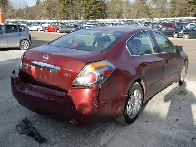 1N4AL2AP5BN433182 - 2011 NISSAN ALTIMA BAS MAROON photo 4