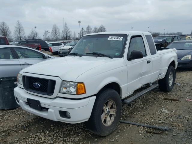 1FTZR45E54PB34332 - 2004 FORD RANGER SUP WHITE photo 2