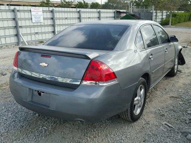 2G1WT58K869397131 - 2006 CHEVROLET IMPALA LT GRAY photo 4