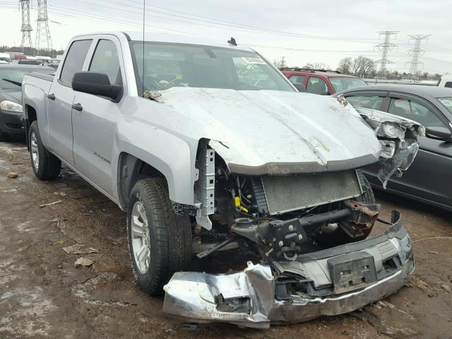 3GCUKREC0EG115736 - 2014 CHEVROLET SILVERADO SILVER photo 1