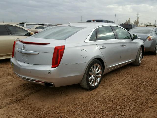 2G61M5S34E9289798 - 2014 CADILLAC XTS LUXURY SILVER photo 4