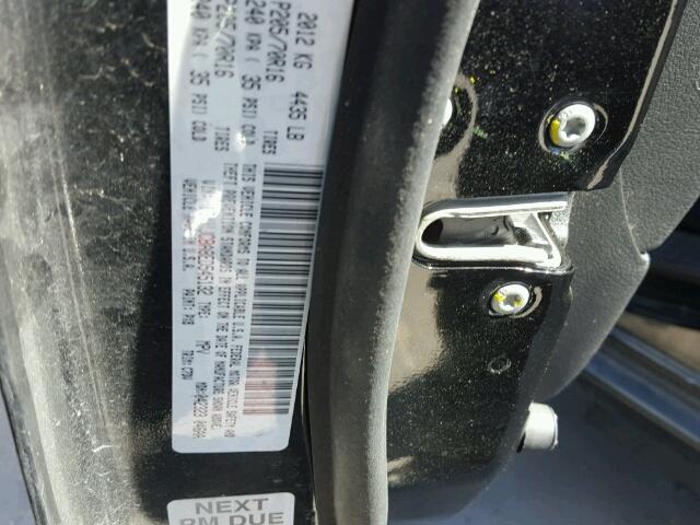 1C4NJCBA8ED545132 - 2014 JEEP COMPASS SP BLACK photo 10