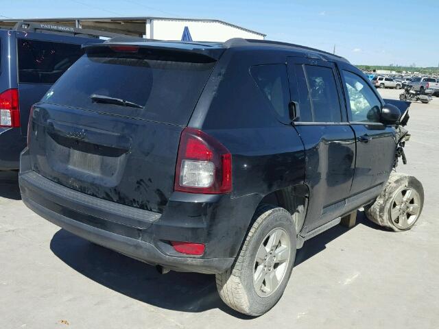 1C4NJCBA8ED545132 - 2014 JEEP COMPASS SP BLACK photo 4