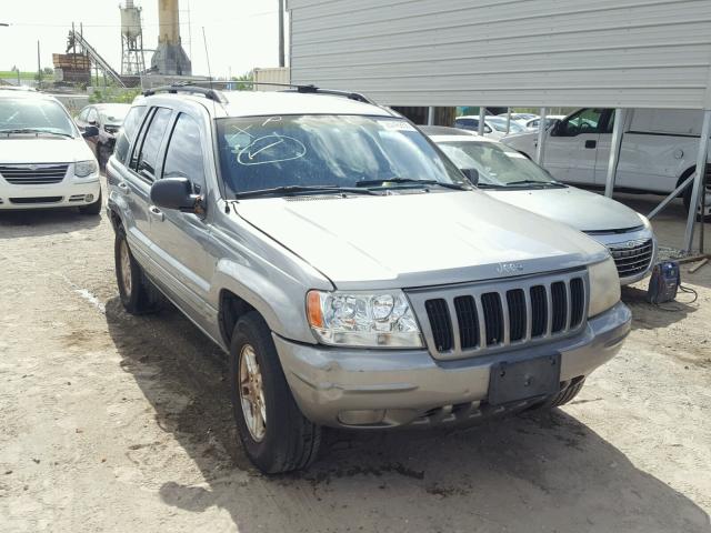 1J4G258S8YC373819 - 2000 JEEP GRAND CHER GRAY photo 1