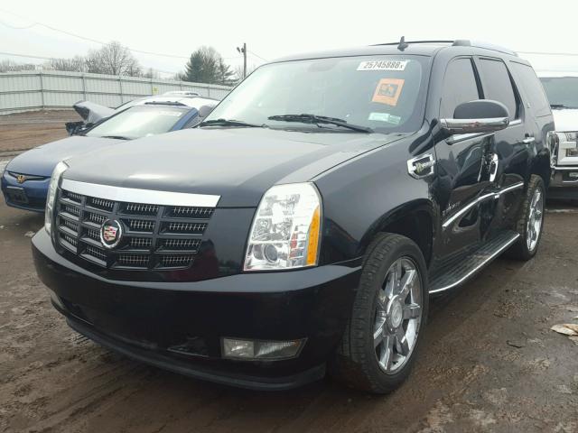 1GYFK43589R199448 - 2009 CADILLAC ESCALADE H BLACK photo 2