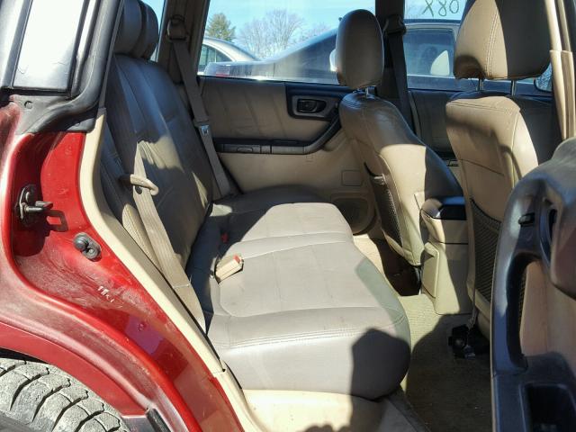 JF1SF65662H730285 - 2002 SUBARU FORESTER S RED photo 6