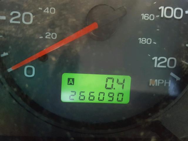 JF1SF65662H730285 - 2002 SUBARU FORESTER S RED photo 8