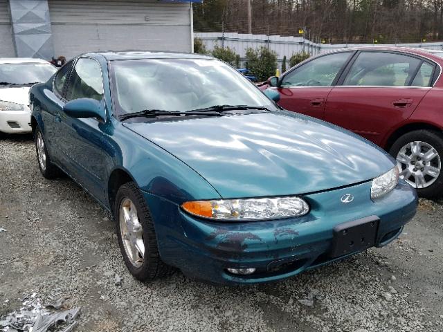 1G3NF12E3XC378695 - 1999 OLDSMOBILE ALERO GLS GREEN photo 1