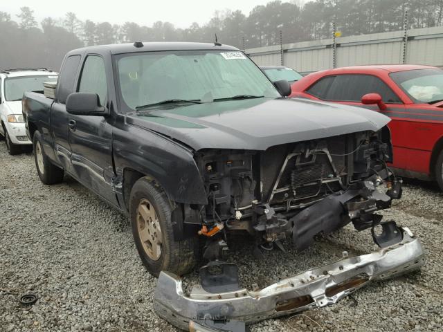 2GCEC19T851268094 - 2005 CHEVROLET SILVERADO CHARCOAL photo 1