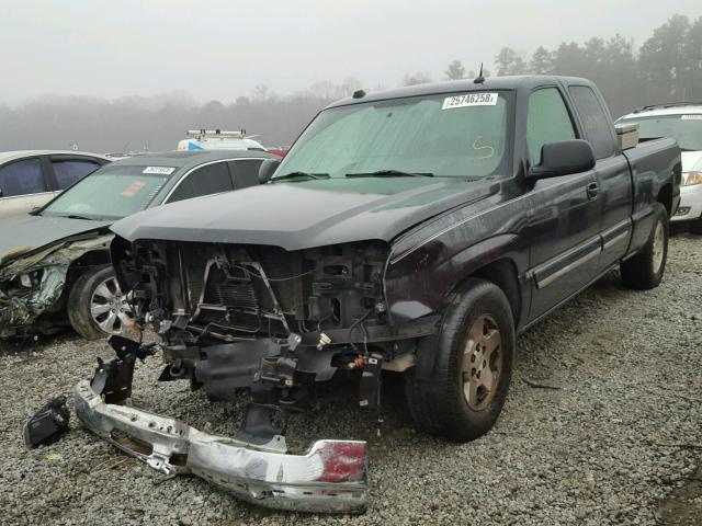 2GCEC19T851268094 - 2005 CHEVROLET SILVERADO CHARCOAL photo 2