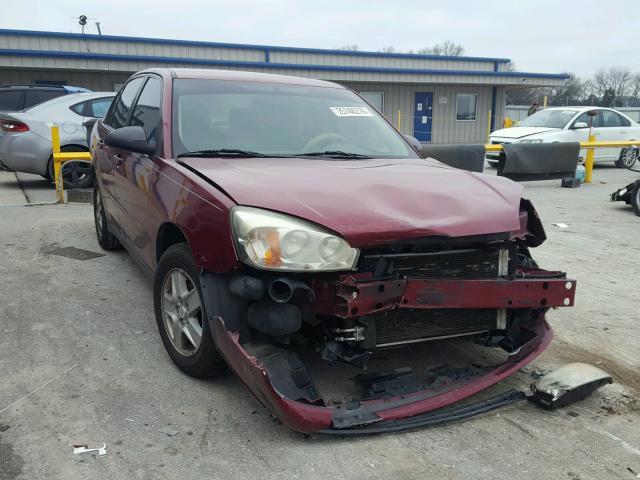 1G1ZT52805F314744 - 2005 CHEVROLET MALIBU LS 栗色 照片 1