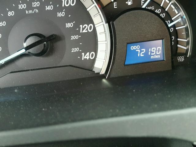 4T1BF1FK3CU142213 - 2012 TOYOTA CAMRY BASE WHITE photo 8