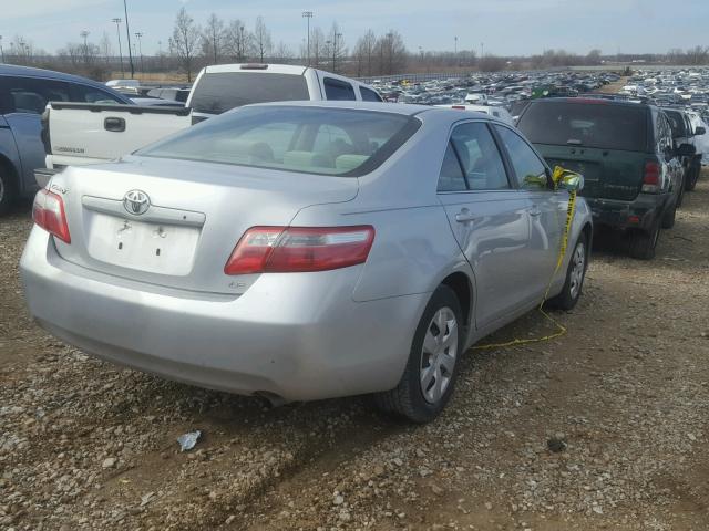 4T1BE46K77U722705 - 2007 TOYOTA CAMRY NEW SILVER photo 4