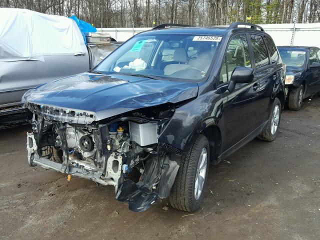JF2SJADC0GH409578 - 2016 SUBARU FORESTER 2 BLACK photo 2