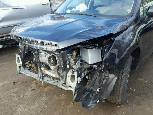 JF2SJADC0GH409578 - 2016 SUBARU FORESTER 2 BLACK photo 9