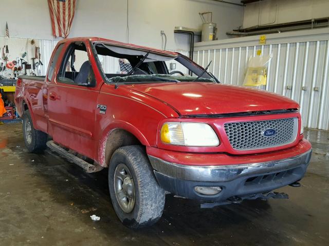 1FTRX18L4XKA96432 - 1999 FORD F150 RED photo 1