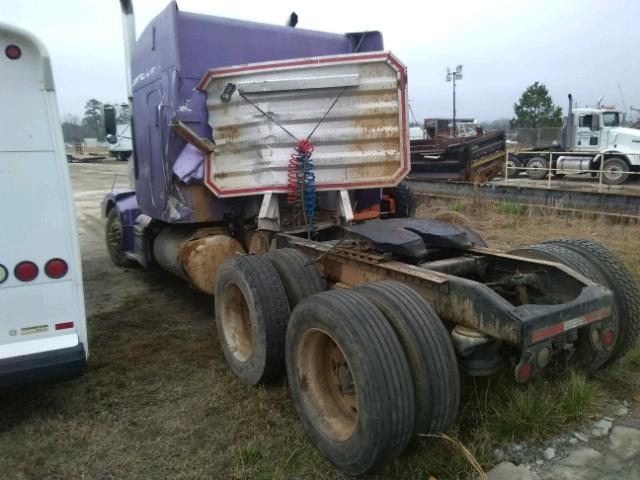 1XPCDB9X9TN398361 - 1996 PETERBILT 377 PURPLE photo 3