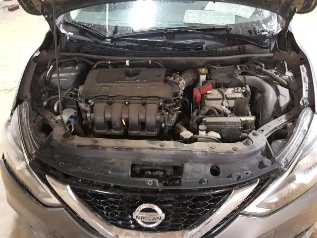 3N1AB7AP2GY284916 - 2016 NISSAN SENTRA S GRAY photo 7